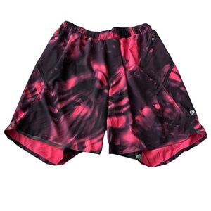 Lululemon Pace Breaker Short Size S Jungle Floor‎ Boom Juice 7” Inseam